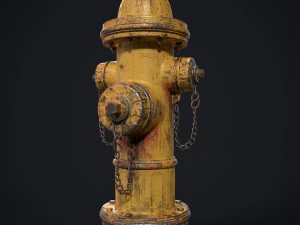 Fire Hydrant 3D Model