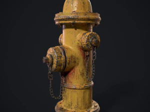Fire Hydrant 3D Model