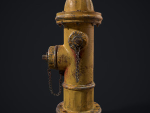 Fire Hydrant 3D 모델