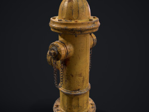 Fire Hydrant 3D 모델