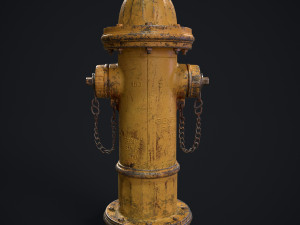 Fire Hydrant 3D 모델