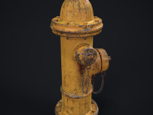 Fire Hydrant 3D 모델