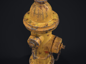Fire Hydrant 3D 모델
