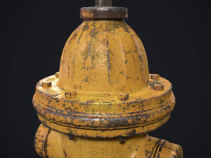 Fire Hydrant 3D Model