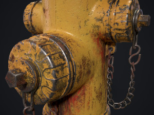 Fire Hydrant 3D 모델