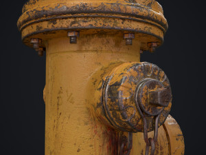 Fire Hydrant 3D 모델