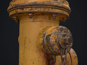 Fire Hydrant 3D Model