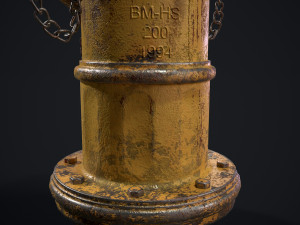 Fire Hydrant 3D 모델