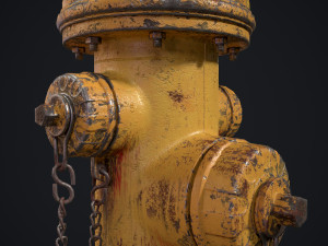 Fire Hydrant 3D 모델
