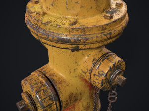 Fire Hydrant 3D 모델
