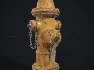 Fire Hydrant 3D Model