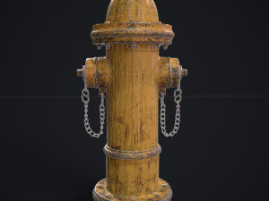 Fire Hydrant 3D 모델
