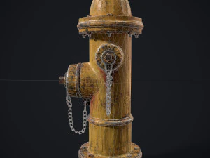 Fire Hydrant 3D Model