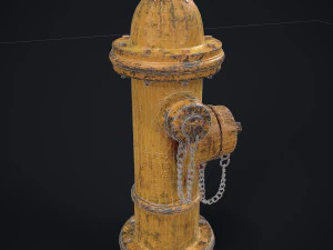 Fire Hydrant 3D Model