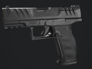 Walther PDP Full-Size 3D Model