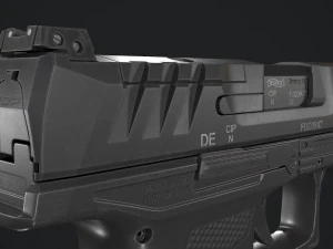 Walther PDP Full-Size 3D Model