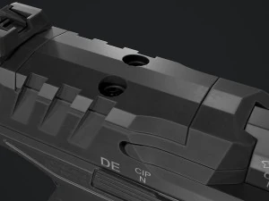 Walther PDP Full-Size 3D Model