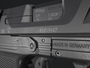 Walther PDP Full-Size Modelo 3D