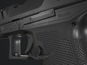 Walther PDP Full-Size 3D Model