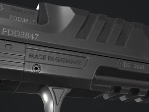 Walther PDP Full-Size Modelo 3D