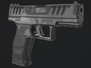 Walther PDP Full-Size 3D Model