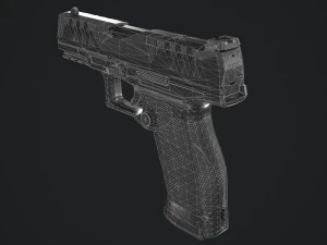 Walther PDP Full-Size 3D Model