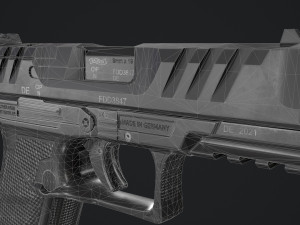 Walther PDP Full-Size Modelo 3D