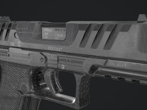 Walther PDP Full-Size 3D Model