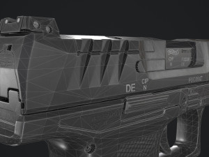 Walther PDP Full-Size Modelo 3D