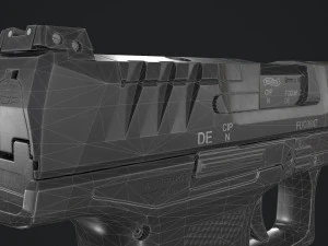 Walther PDP Full-Size 3D Model