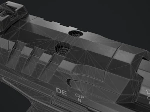 Walther PDP Full-Size 3D Model