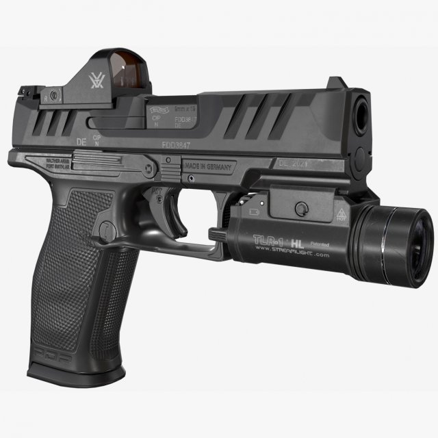 Walther PDP Fullsize with attachments Model 3D .c4d .max .obj .3ds .fbx .stl .blend 