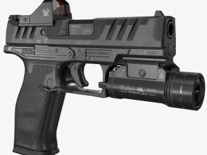 Walther PDP Fullsize с навесным оборудованием 3D Модель