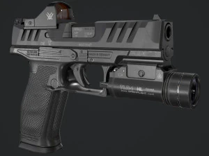 Walther PDP Fullsize con allegati Modello 3D