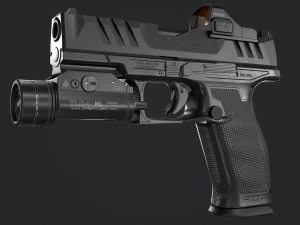 Walther PDP Fullsize con allegati Modello 3D