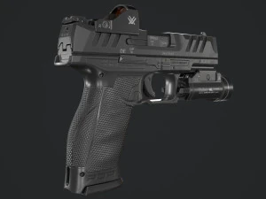 Walther PDP Fullsize con allegati Modello 3D