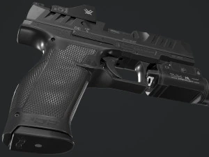 Walther PDP Fullsize con allegati Modello 3D