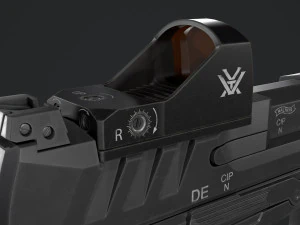 Walther PDP Fullsize con allegati Modello 3D