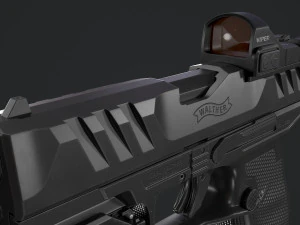 Walther PDP Fullsize con allegati Modello 3D