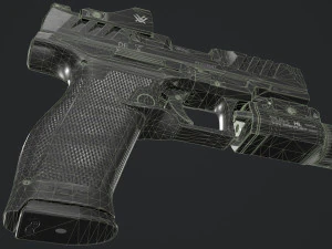 Walther PDP Fullsize con allegati Modello 3D