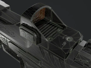 Walther PDP Fullsize con allegati Modello 3D