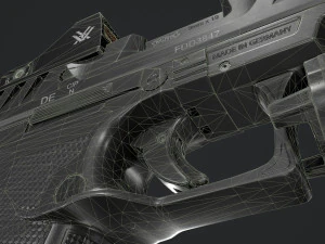 Walther PDP Fullsize con allegati Modello 3D