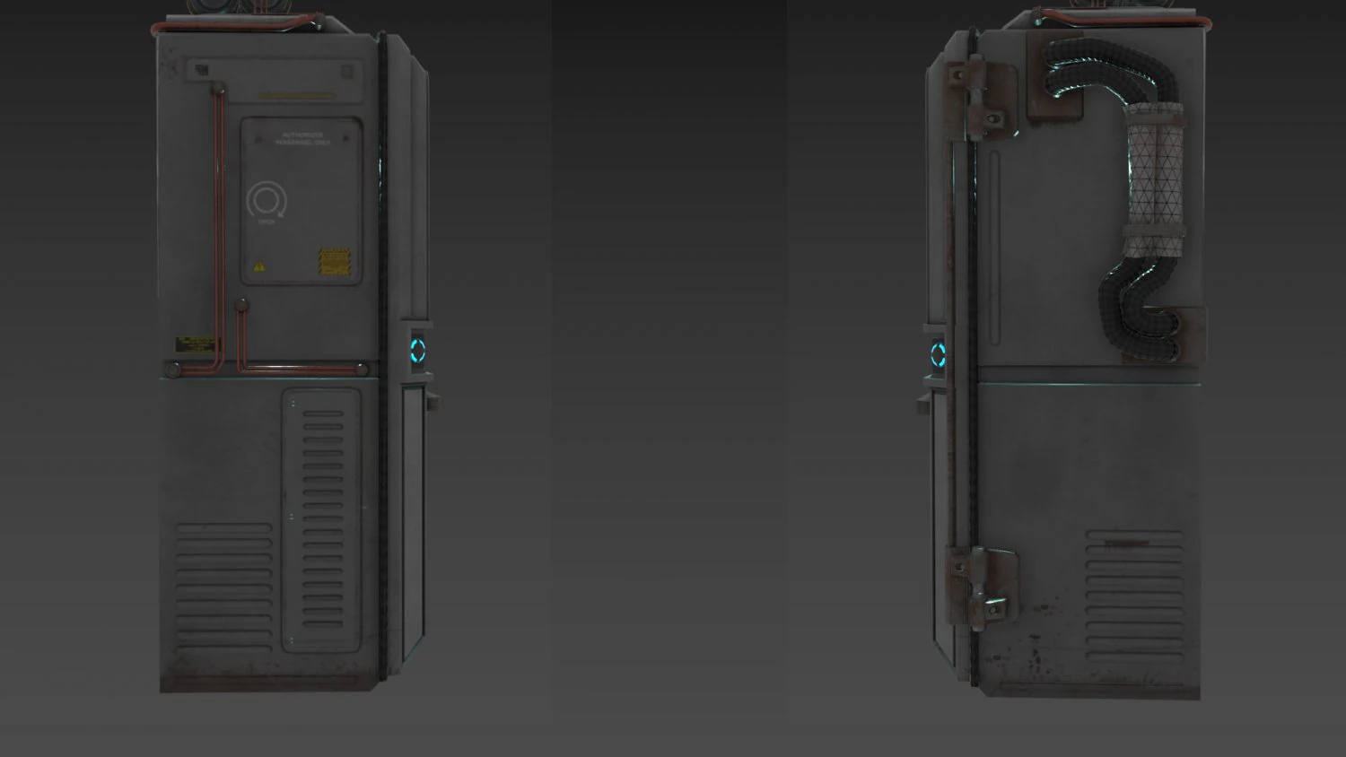 refrigerator for storing biomaterials 3D Model .c4d .max .obj .3ds .fbx .stl .blend