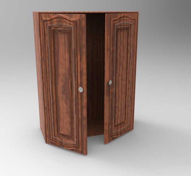 wardrobe 3D Model .c4d .max .obj .3ds .fbx .stl .blend 