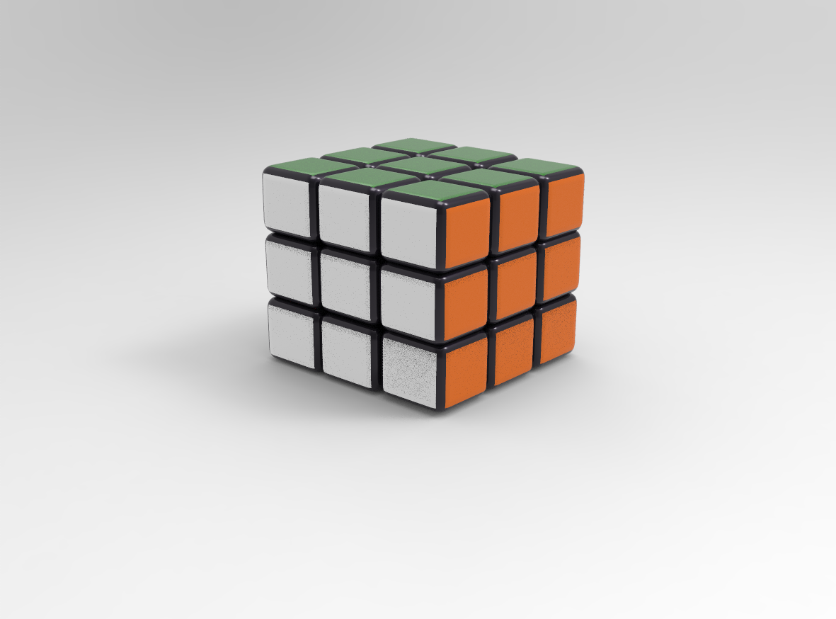 3d model cube