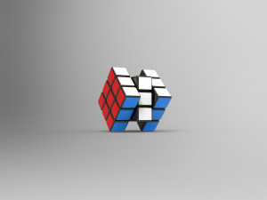 rubiks cube Modèle 3D