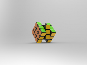 rubiks cube Modèle 3D