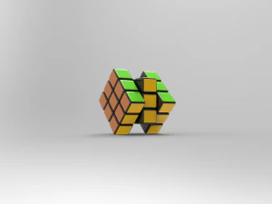 rubiks cube 3D Model
