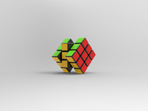 rubiks cube Modèle 3D