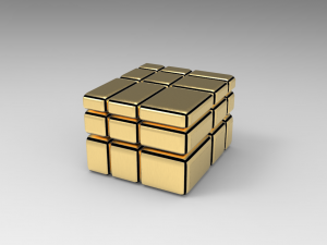 mirror block 3D 模型
